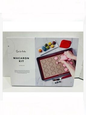 Sur La Table Macaron Baking Kit opened box but brand new contents